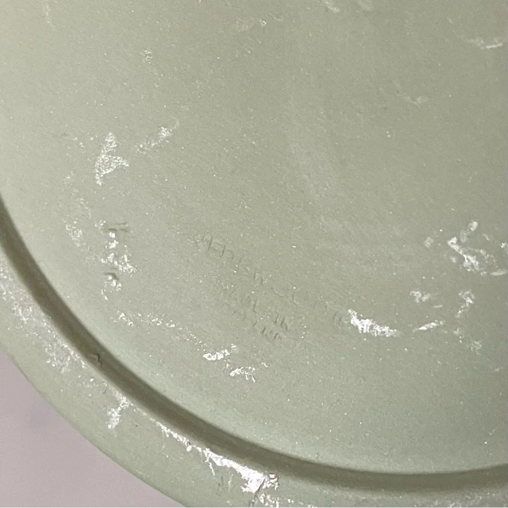 Green Taper Candle Holder - Jasperware by Wedgwood